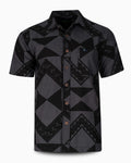 Eveni Pacific Men's Classic Elei Shirt - Phantom Black
