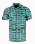 Eveni Pacific Men's Classic Elei Shirt - Serene Green
