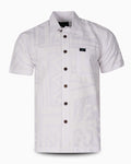 Eveni Pacific Men's Classic Elei Shirt - Renew White Wax