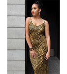 MENA Cleo Dress - Gold