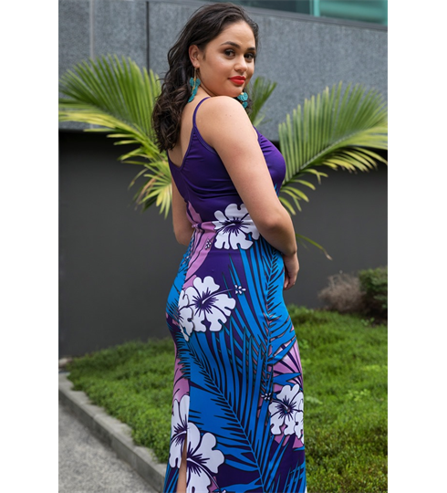 MENA Cleo Dress - Purple