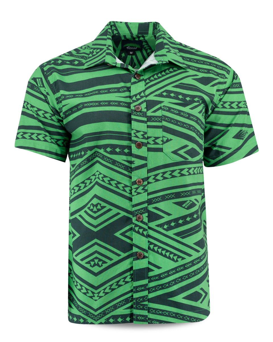 Eveni Pacific Men's Classic Shirt - Cowboy Green – Eveni Carruthers