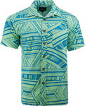 Eveni Pacific Men's Classic Shirt - Ming Blue