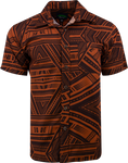 Eveni Pacific Men's Classic Shirt - Teak Brown