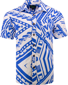 Eveni Pacific Men's Classic Shirt - Odesa Blue