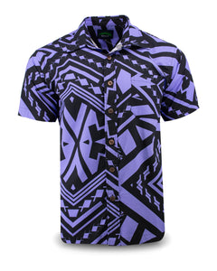 Eveni Pacific Men's Classic Shirt - Striking Purple