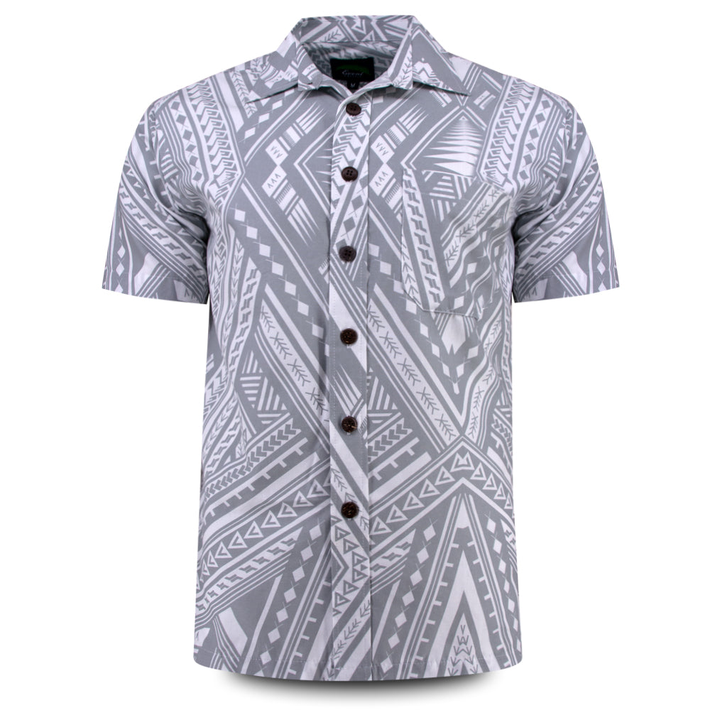 Eveni Pacific Men's Classic Shirt - Gray Paste