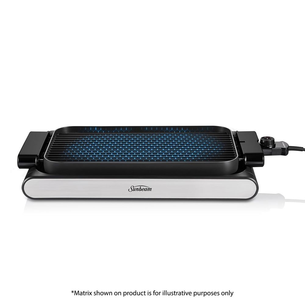 SUNBEAM DIAMONDFORCE REVERSAGRILL BBQ GRILL